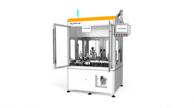 Rotary-Disc Grease Filling & Capping Machine